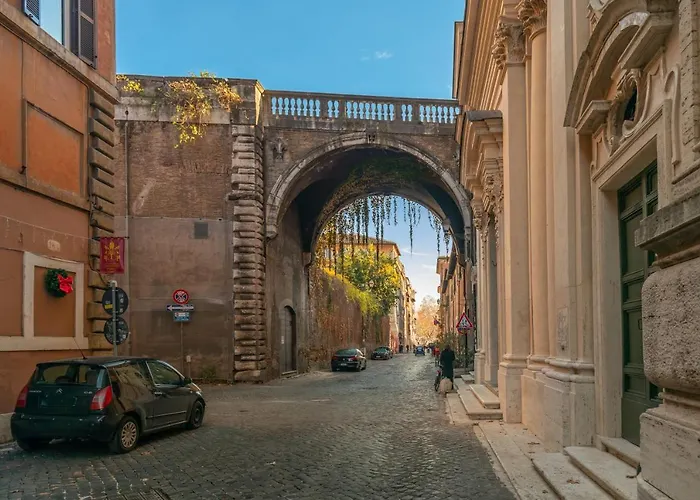 Chic And Style In Historical Via Giulia דירה *